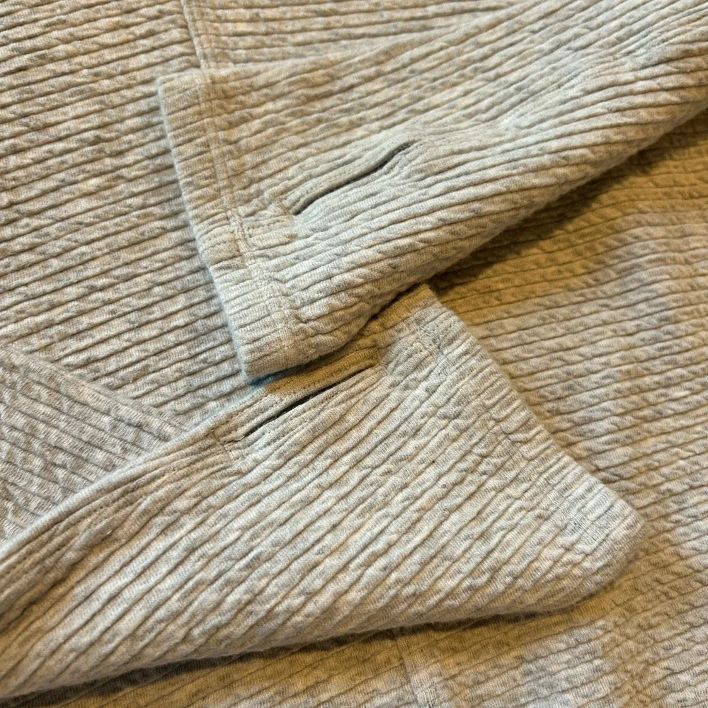 Lululemon Call for Cozy Dress size 6 Sweaterdress Heathered Core Light Grey